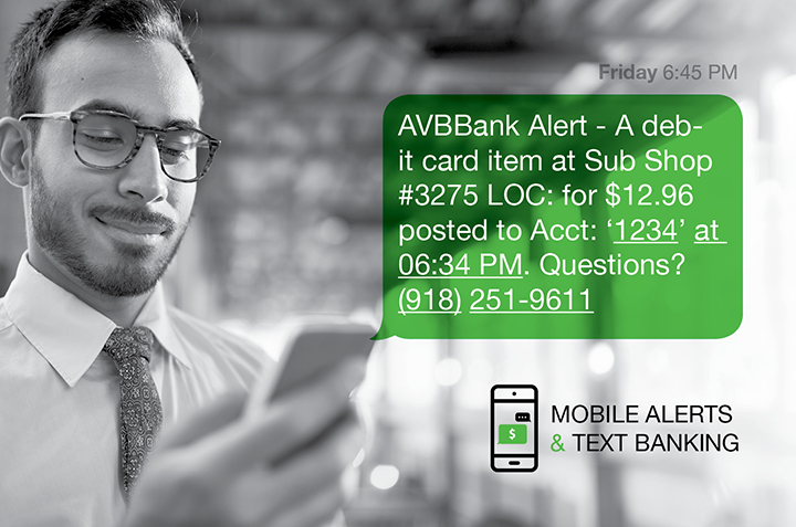 Mobile Alerts and Text Banking