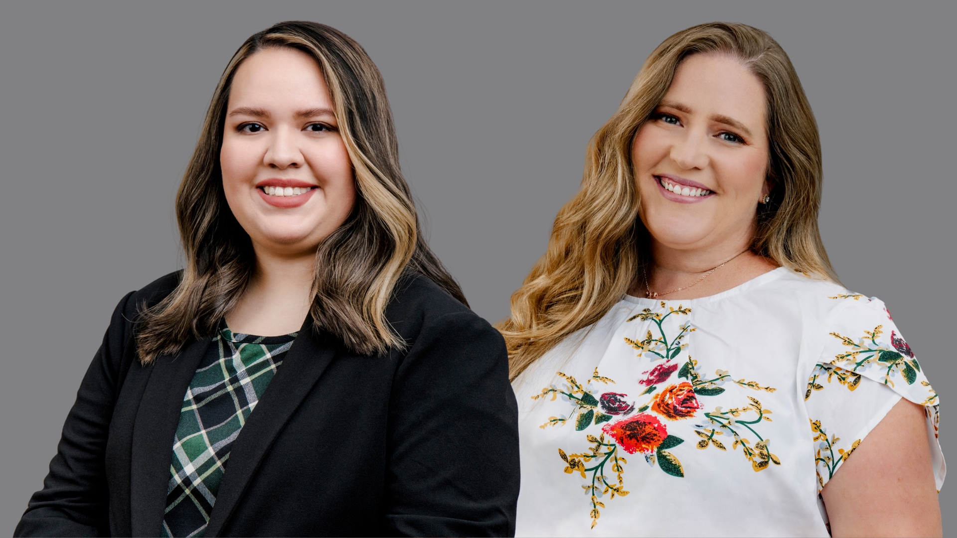 Rebecca Whitesell and Vanessa Luna Headshots